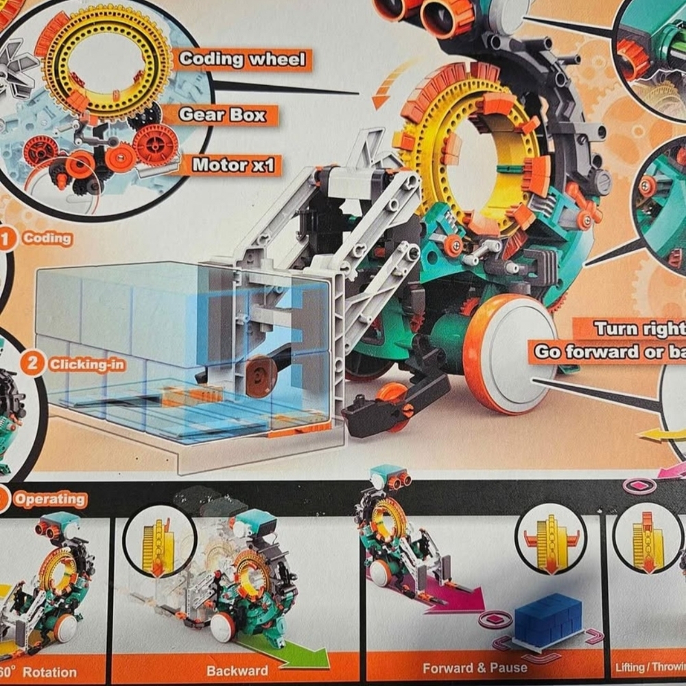 Mech 5 Mechanical Coding Robot - Multicolor - Picture 4 of 4